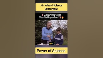 Mr Wizard Science Experiment #ytshorts #shorts