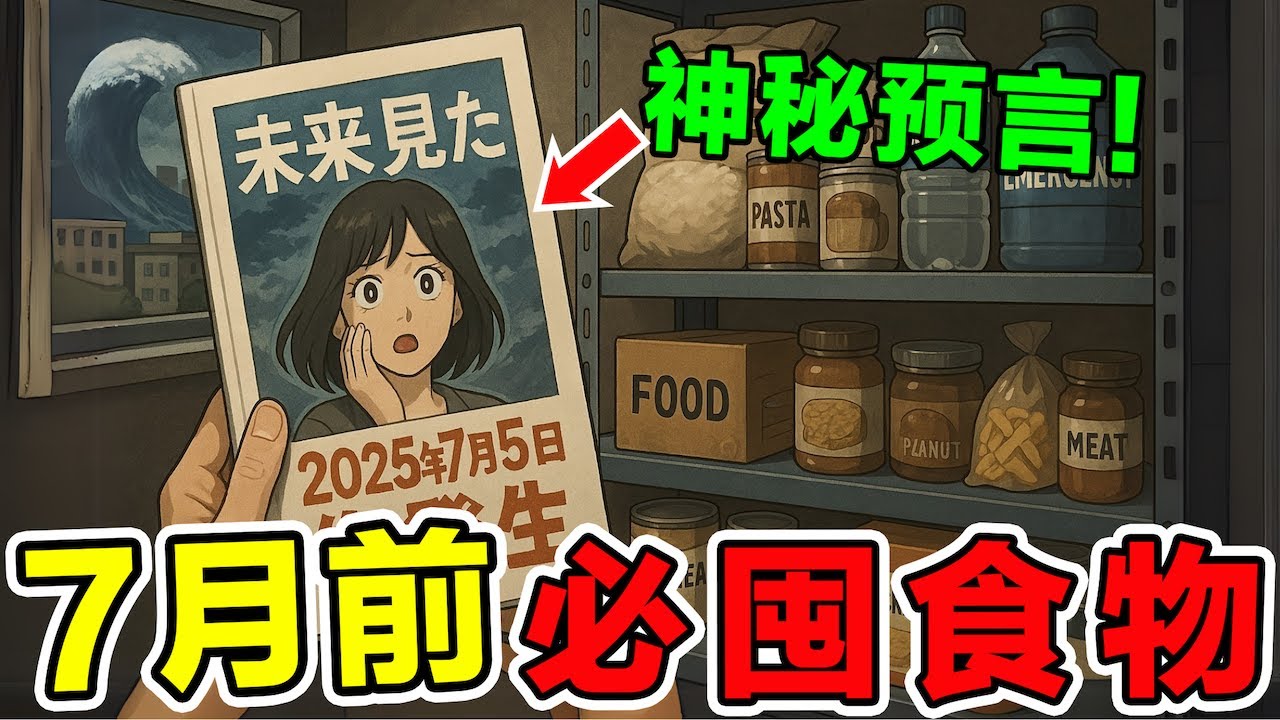 2025年7月大變局前必囤的10種食物，第一名可永久儲存, 關鍵時刻能救命！#必備食物 #生存必備 #2025大變局 #食品儲備 #未來災難 #應急準備#生存法則 #緊急儲備 #災難應對