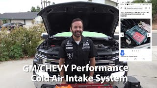 GM/Chevy Performance ColdAir Intake Install w/Paul Henderson 4K 5172021