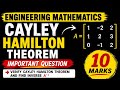 Cayley Hamilton Theorem | Verify and Find Inverse A⁻¹ | Engineering Mathematics M1