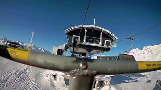 Sankt Anton 2017 - Sunny Day, Empty Piste, Just Cruising
