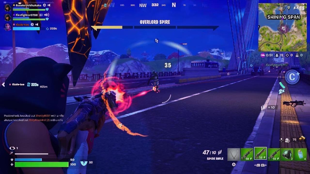 Fortnite 1st game with Tizzle-tee