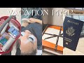 PACK &amp; PREP FOR VACATION | Stressed AF, Passport Issues, Last Minute Shopping, etc.