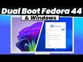 How to Dual Boot FEDORA 44 and Windows 11 (2026)