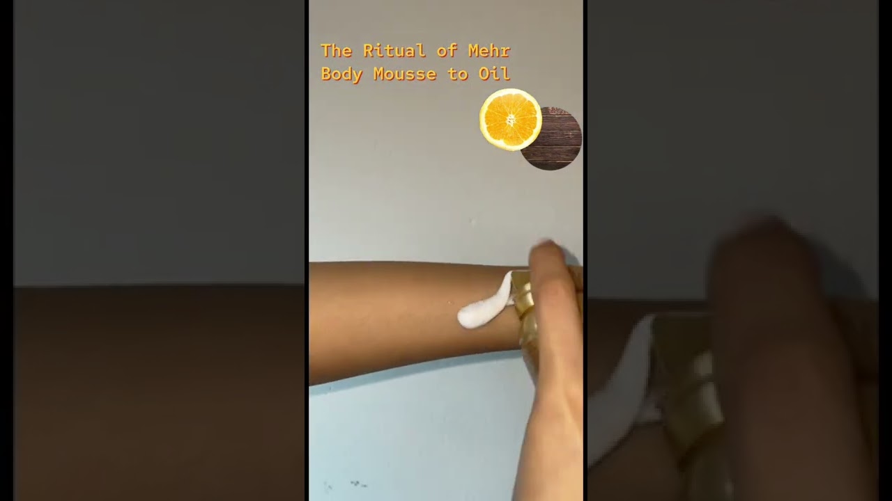 The Ritual of Mehr, Body Mousse-to-Oil (Rituals Cosmetics)