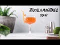 This cocktail saved me - How to make a Tequila Martinez Sour