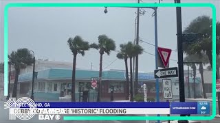 Tropical Storm Debby brings unprecedented rainfall to Georgia, South Carolina