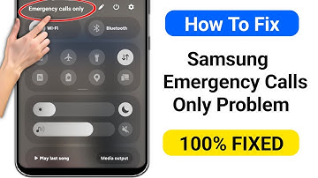 Fix Samsung Emergency Calls Only Problem 2025 | No Sim Card Emergency Calls Only Problem Solve