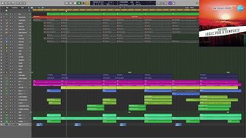 Logic Pro X Template Golden Sky (Pop Rock) #logicproxtemplate #logicprox #logicpro