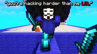 Fighting Cheaters & Sweats in Solo Bedwars...