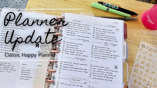 The Classic Happy Planner || Functional Planner Update || Happy Planner Dashboard Layout || PWM