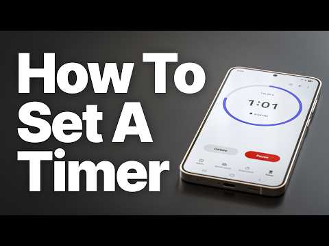 How to Set a Timer on Android (Quick & Easy Guide)