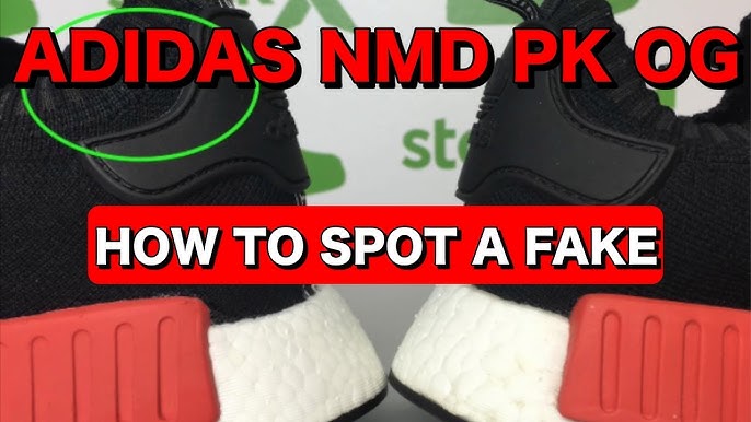 Sudor George Bernard Juicio REAL VS FAKE NMD PK OG | How To Spot Fake/Replica NMD's - YouTube