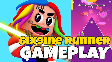 6ix9ine Runner iOS ANDROID GAMEPLAY | Gamejam