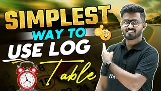 Simplest Way To Use Log Table!!!