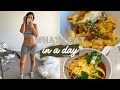 WHAT I EAT IN A DAY FOR FAT LOSS | Healthy, Quick Meals &amp; Snacks!