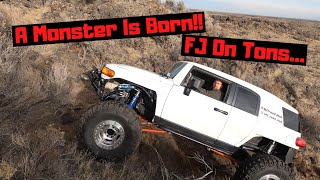 SAS'ed FJ Cruiser On 42 Inch Tires Comes To Life!!