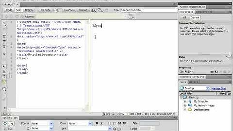HTML in Dreamweaver chapter 1 class 1.8 Complete tutorial courses in Hindi urdu @shiz tech