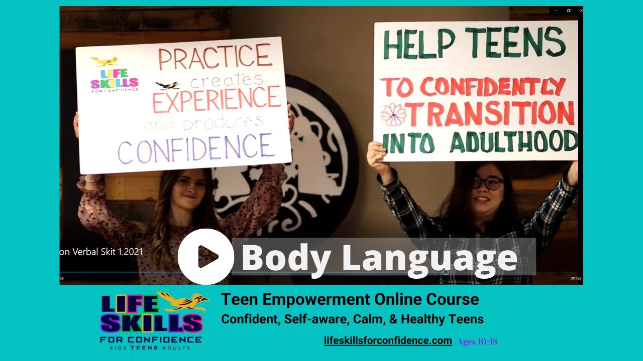 Non-Verbal Communication is a Life Skill for Confidence