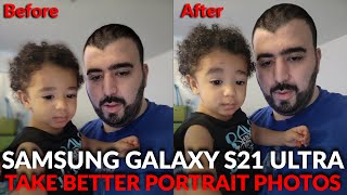 #Samsung Galaxy S21 Ultra - How To Take The Perfect #Portrait Photos screenshot 5