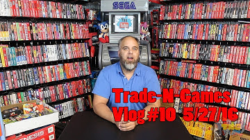 Trade-N-Games Vlog #10 New backdrop. Review of Coleco Telstar Arcade