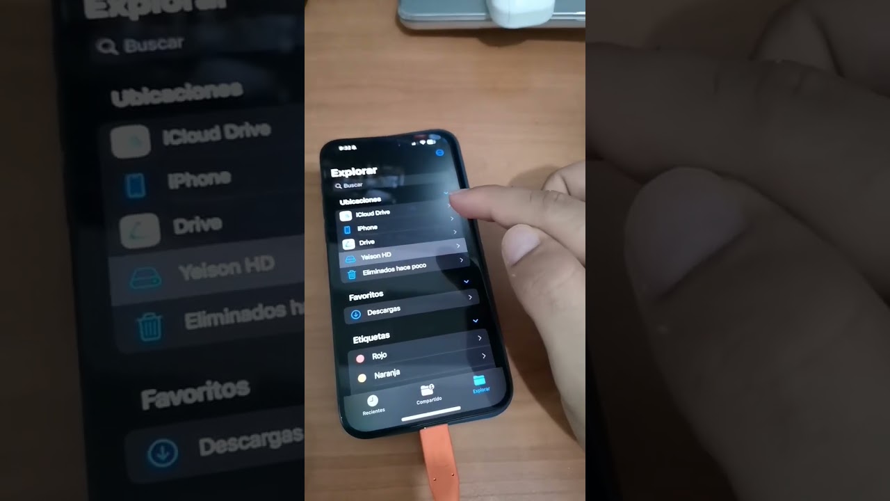 Tu iPhone como disco duro externo