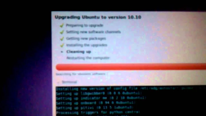 How to upgrade Ubuntu 10.04 to 10.10 from desktop