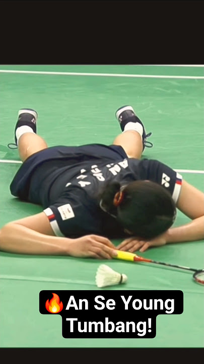 An Se Young Dibuat Jatuh Bangun! Mariska Tunjung Tampil Ganas di Lapangan🔥💥 #badminton #anseyoung