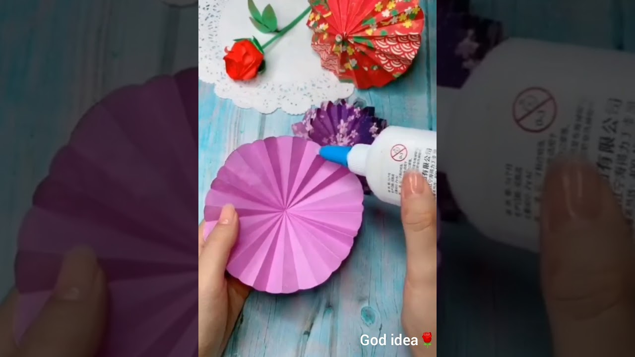 افكار جميلة لعمل أشكال بالورق الملون زيني بيها بيتك وفرحي اولادك YouTube