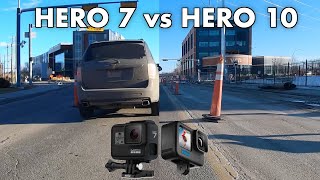 Hero 7 vs Hero 10: GoPro Timewarp Footage Compared
Riding along some of Calgarys newest pathways, heres a look at how the footage compares between the two cameras. Key features between the Hero 10 and Hero 7 (for my uses) are the ability to now shoot in a flat colour profile in Timewarp, Horizon Leveling (to smooth out leaning into turns and leaning at stop lights), better direct sunlight performance, better low light perfomance, and more responsive touch screen thanks to the new GP-2 chip.
Chapters:
00:00 - Timewarp 1 vs Timeworp 3 + HL
00:19 - High Speed motion test
00:29 - 400% zoom
00:34 - Direct Sunlight
00:38 - Horizon Leveling test
00:43 - Stabilization and colour test
01:08 - Tunnel Lighting Test
01:17 - Stabilization Test
01:52 - Sunset Lighting Test
02:11 - Low Light Test Hero 7 vs Hero 10: GoPro Timewarp Footage Compared