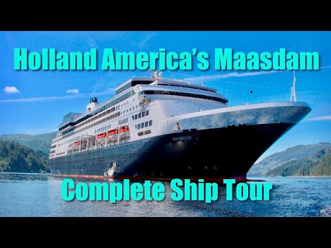 Video: Maasdam - Holland America Line -risteilyaluksen profiili ja kiertue