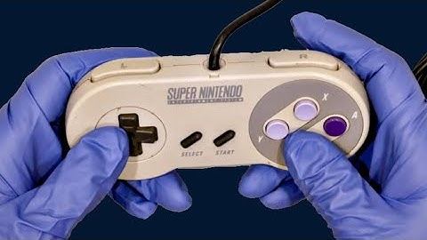 Satisfying SNES controller disassembly and cleaning (ASMR)