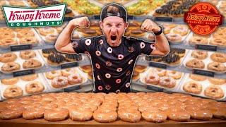 The 100 Krispy Kreme Donut Challenge! (19,000+ Calories)