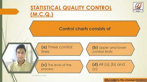 MCQ PART-1 STATISTICAL QUALITY CONTROL BY DR KUNAL KHATRI #MCQ #SQC #STATISTICS4ALL #QUALITY CONTROL