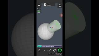 3D Modeling App on Android: Ball and Socket Joint