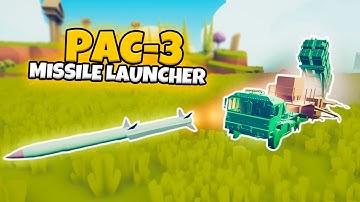 PAC-3 MISSILE LAUNCHER VS EVERY FACTION | TABS MODDED GAMEPLAY
