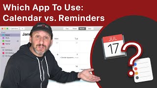 Which App To Use: Calendar vs Reminders screenshot 3