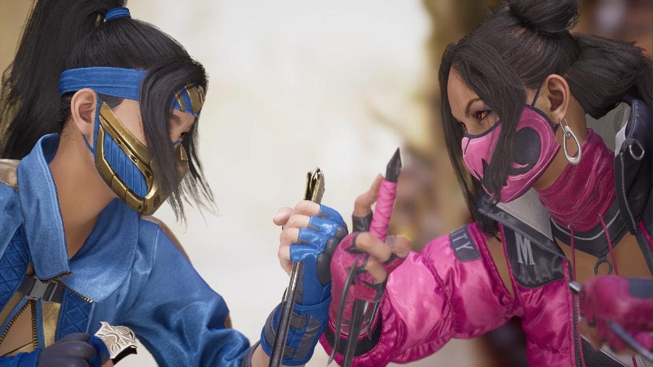 Mortal Kombat 1 Kitana vs Mileena - YouTube