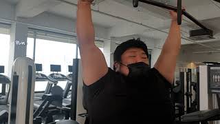 flex and lat pull down
