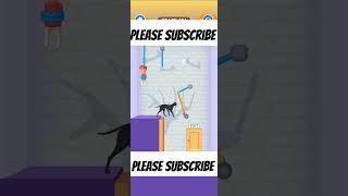 Rescue Cut Gameplay 😱 Rope Puzzle #viral #shorts #feed #puzzle