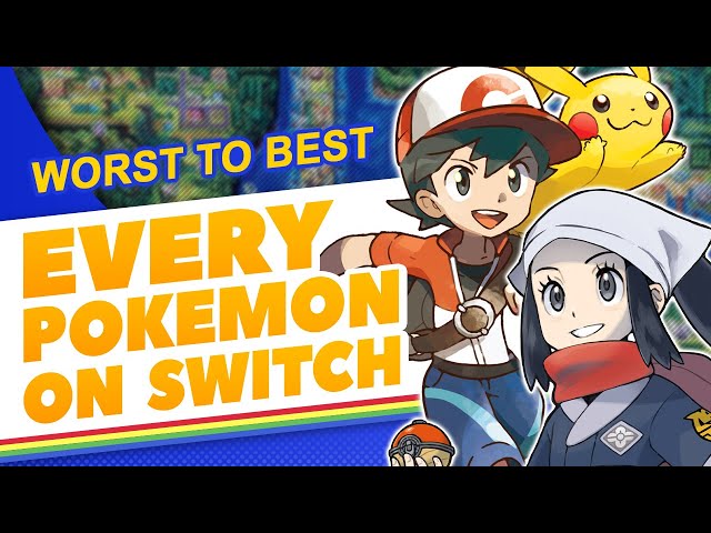 Ranking the best Pokemon games from worst to best