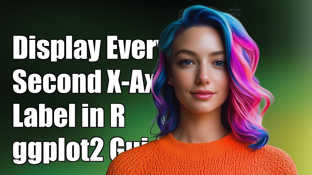 How to Display Every Second X-Axis Label in R ggplot2: A Step-by-Step Guide