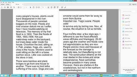 How to View page continuously with scrolling enabled in Adobe Acrobat Pro