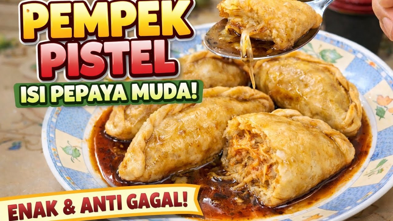 Pempek Pistel palembang Viral! Resep Rahasia Anti Gagal & Anti Alot!#dapurmamanaca