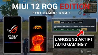 No 1 Gaming Rom Smooth 90 FPS PUBG MobileMIUI 12 ROG + AGNI 9.4 Kernel 2,46 GHz Redmi Note 5 pro