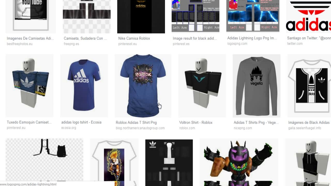 Como Hacer Camisetas En Roblox Youtube - camiseta adidas xd roblox