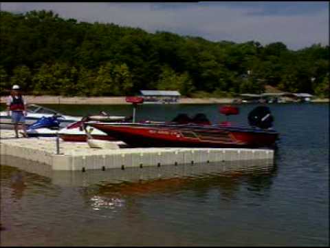 Floating Boat Docks - Drive On Docks for Boats - YouTube