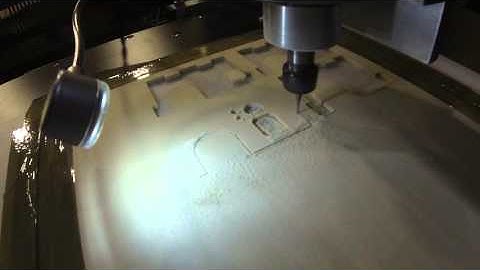 My homemade CNC & spindle - first cuts - Estlcam