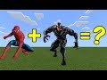 I Combined Spiderman and Venom in Minecraft - Here's What Happened...