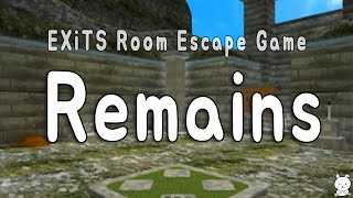 EXiTS Room Escape Game Remains Walkthrough (NAKAYUBI) screenshot 3